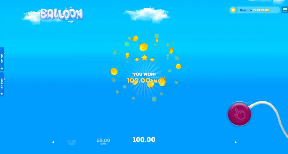 1Win Balloon Game